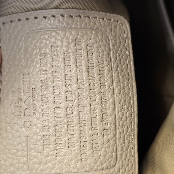 Coach NY New W/O Tag Pebble Leather Sutton Hobo 2-Way Crossbody Bag, $190 - Picture 5 of 10